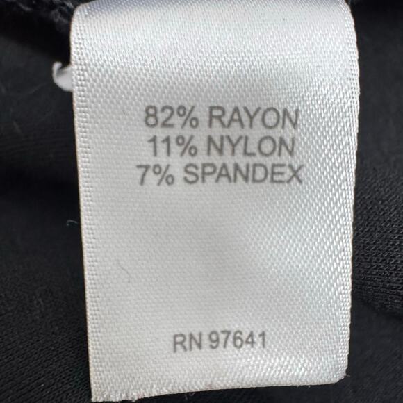 J Jill Wearever Forward Seam Wide Leg Crop Pants Women L Black Basic Minimalist - Picture 7 of 8